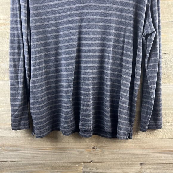 Banana Republic Mens Shirt Long Sleeve Collared Striped Luxury Touch Cotton XXL - Picture 3 of 8